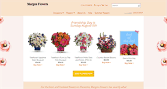 Desktop Screenshot of margosflowers.net